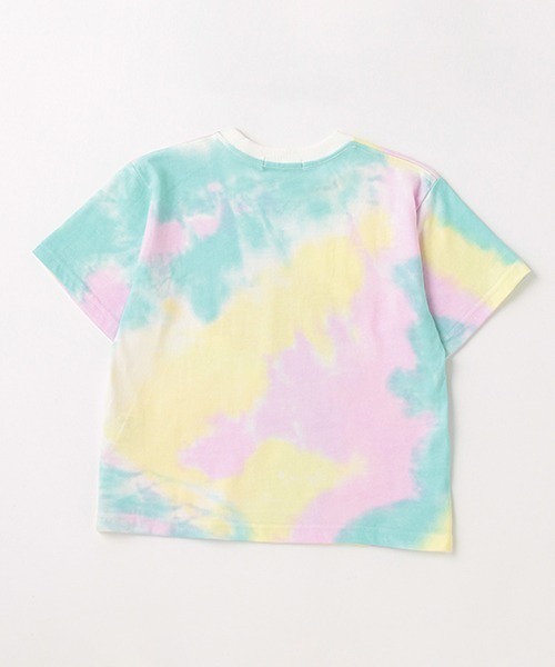 XLARGE KIDS(エクストララージキッズ)の「タイダイスランテッドOGゴリラ半袖Tシャツ(Tシャツ/カットソー・キッズ・ラベンダー/ライトブルー/ライトグリーン・100cm/80cm/90cm/130cm/140cm/110cm/120cm)」の5枚目の写真