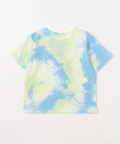 XLARGE KIDS(エクストララージキッズ)の「タイダイスランテッドOGゴリラ半袖Tシャツ(Tシャツ/カットソー・キッズ・ラベンダー/ライトブルー/ライトグリーン・100cm/80cm/90cm/130cm/140cm/110cm/120cm)」の6枚目の写真