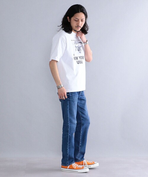SHIPS(シップス)の「SHIPS: LIFE MAGAZINE フォトプリント Tシャツ(Tシャツ/カットソー・メンズ・ホワイト/ライトホワイト/ストーン/ホワイト系/オフホワイト・SMALL/MEDIUM/LARGE/X-LARGE)」の15枚目の写真