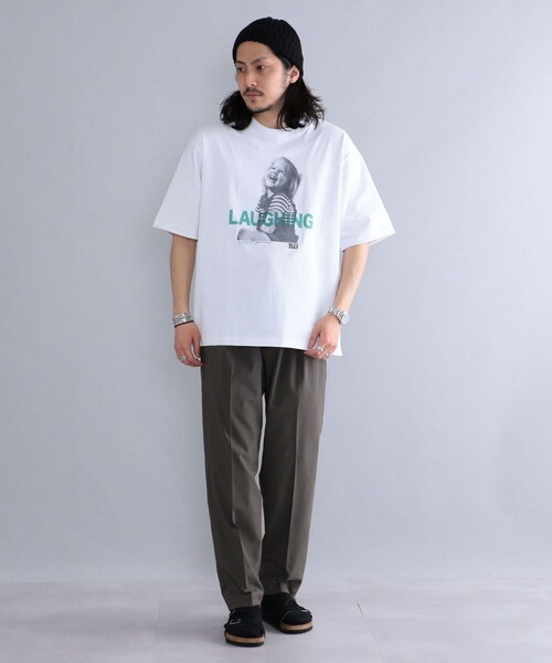 SHIPS(シップス)の「SHIPS: LIFE MAGAZINE フォトプリント Tシャツ(Tシャツ/カットソー・メンズ・ホワイト/ライトホワイト/ストーン/ホワイト系/オフホワイト・SMALL/MEDIUM/LARGE/X-LARGE)」の21枚目の写真