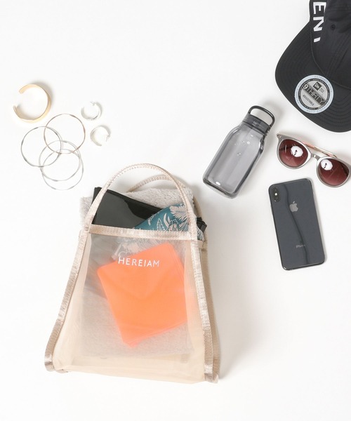 HEREIAM（ヘレイアム）の「【HEREIAM】メッシュミニBAG 2022SS（ショルダーバッグ・レディース・ブラック/その他9/ナチュラル・FREE）」の5枚目の写真