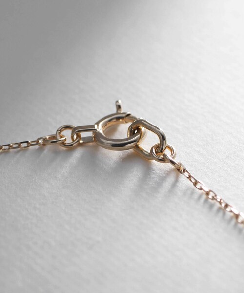 【WEB限定】K10ムーンストーン ネックレス（ネックレス）｜COCOSHNIK（ココシュニック）