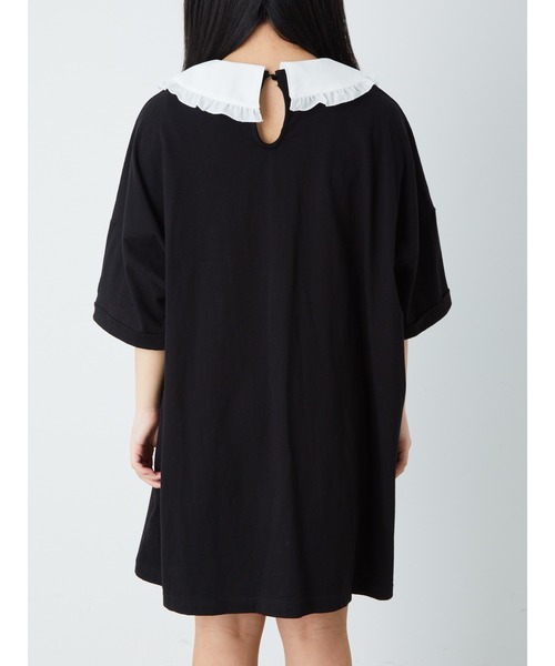 Jamie エーエヌケー(ジェイミーエーエヌケー)の「リボンがいっぱいTE(Tシャツ/カットソー・レディース・ブラック/ホワイト・M)」の9枚目の写真