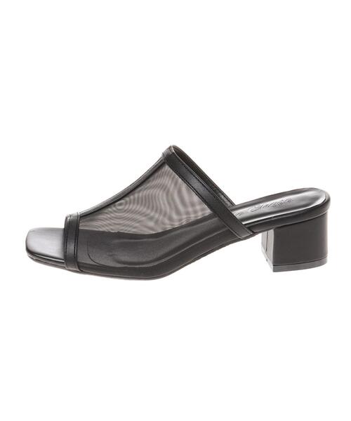 INGNI（イング）の「チュールサンダル（サンダル・レディース・ブラック/アイボリー・M/L）」の4枚目の写真