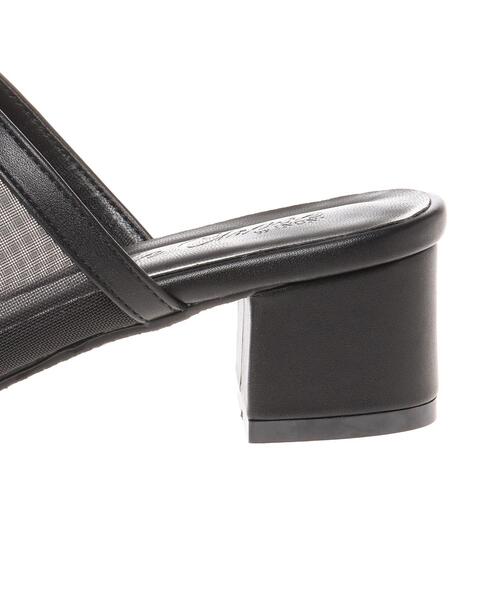 INGNI（イング）の「チュールサンダル（サンダル・レディース・ブラック/アイボリー・M/L）」の8枚目の写真