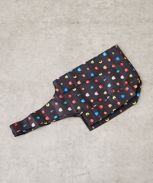 ear PAPILLONNER（イアパピヨネ）の「【PAC-MAN（パックマン)×ear】 収納用巾着付きエコバッグ（エコバッグ/サブバッグ・レディース・ブラック・FREE）」の13枚目の写真