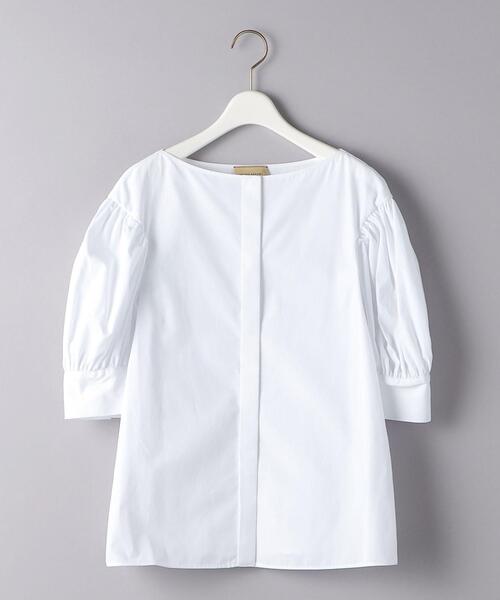 UNITED ARROWS ホワイト パフスリーブ シャツ UNITED ARROWS 白 パフスリーブ トップス