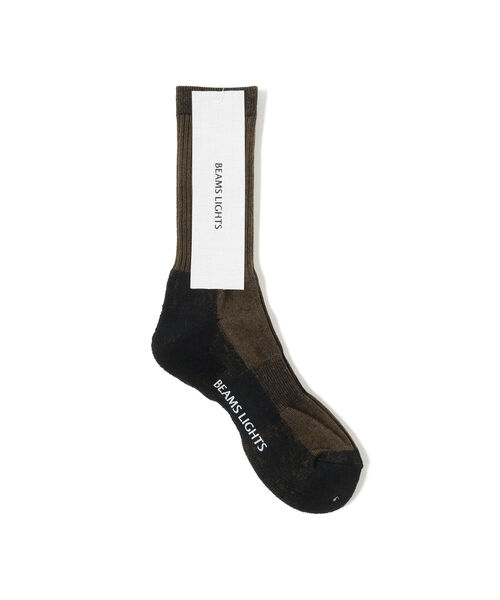 BEAMS LIGHTS（ビームスライツ）の「BEAMS LIGHTS / コットンメランジソックス（ソックス/靴下・メンズ・ブルー/ブラウン/ベージュ・ONE SIZE）」の2枚目の写真