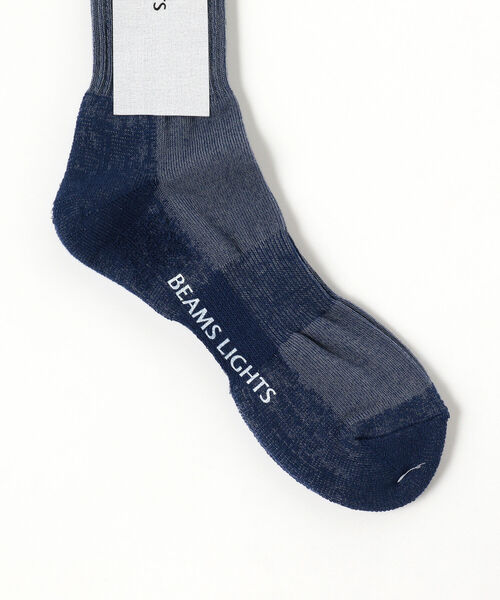 BEAMS LIGHTS（ビームスライツ）の「BEAMS LIGHTS / コットンメランジソックス（ソックス/靴下・メンズ・ブルー/ブラウン/ベージュ・ONE SIZE）」の5枚目の写真