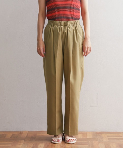 URBAN RESEARCH DOORS（アーバンリサーチドアーズ）の「ストレートイージーパンツ（その他パンツ・レディース・カーキ/ブラック/ベージュ・MEDIUM）」の17枚目の写真