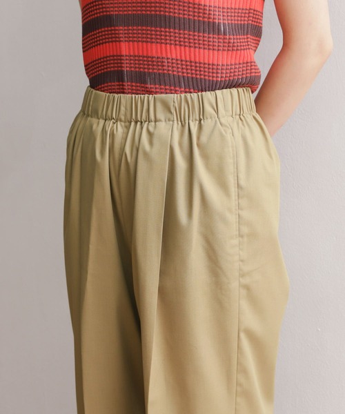 URBAN RESEARCH DOORS（アーバンリサーチドアーズ）の「ストレートイージーパンツ（その他パンツ・レディース・カーキ/ブラック/ベージュ・MEDIUM）」の20枚目の写真