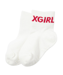 X-girl Stages | 【VERY(ベリー)5月号掲載商品】LOGO SOCKS(ソックス/靴下)