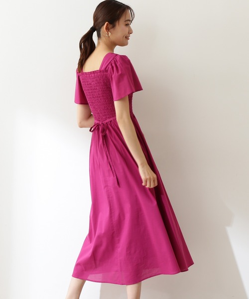 コットンローンシャーリングヒラ袖ワンピース ワンピース N N Beauty Basic エヌエヌナチュラルビューティーベーシック のワンピース コットンローンシャーリングヒラ袖ワンピース 166 を購入できます N N Natural ワンピース Beauty Basic