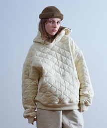 Universal Style Wear カット キルト パーカー
