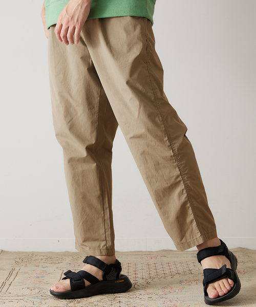 417 EDIFICE（フォーワンセブンエディフィス）の「【CAVE】ダンプ クロップド パンツ（その他パンツ・メンズ・ホワイト/ベージュ/ネイビー/グリーン/ブルー系その他・SMALL/MEDIUM/LARGE/X-LARGE）」の2枚目の写真