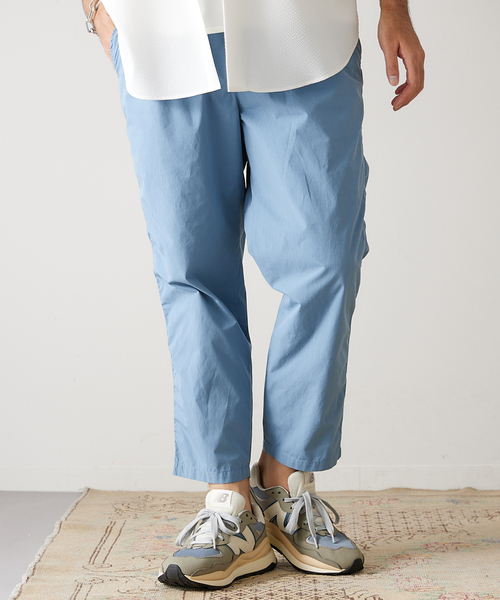 417 EDIFICE（フォーワンセブンエディフィス）の「【CAVE】ダンプ クロップド パンツ（その他パンツ・メンズ・ホワイト/ベージュ/ネイビー/グリーン/ブルー系その他・SMALL/MEDIUM/LARGE/X-LARGE）」の5枚目の写真