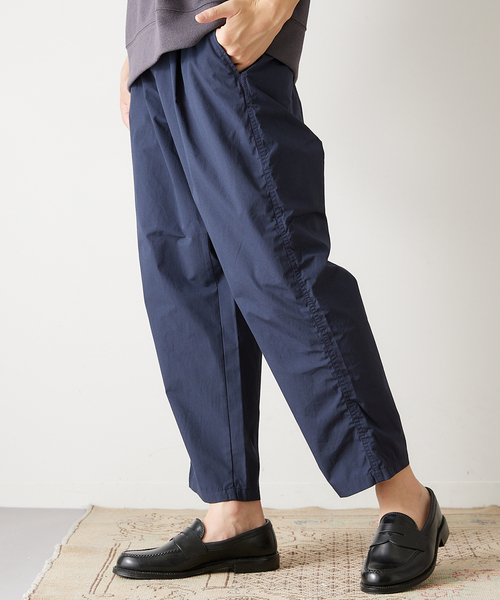 417 EDIFICE（フォーワンセブンエディフィス）の「【CAVE】ダンプ クロップド パンツ（その他パンツ・メンズ・ホワイト/ベージュ/ネイビー/グリーン/ブルー系その他・SMALL/MEDIUM/LARGE/X-LARGE）」の4枚目の写真