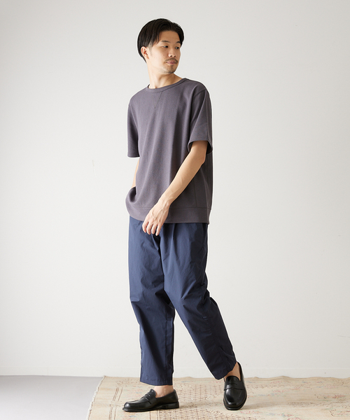 417 EDIFICE（フォーワンセブンエディフィス）の「【CAVE】ダンプ クロップド パンツ（その他パンツ・メンズ・ホワイト/ベージュ/ネイビー/グリーン/ブルー系その他・SMALL/MEDIUM/LARGE/X-LARGE）」の13枚目の写真