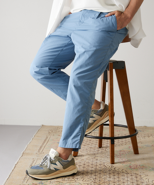 417 EDIFICE（フォーワンセブンエディフィス）の「【CAVE】ダンプ クロップド パンツ（その他パンツ・メンズ・ホワイト/ベージュ/ネイビー/グリーン/ブルー系その他・SMALL/MEDIUM/LARGE/X-LARGE）」の16枚目の写真