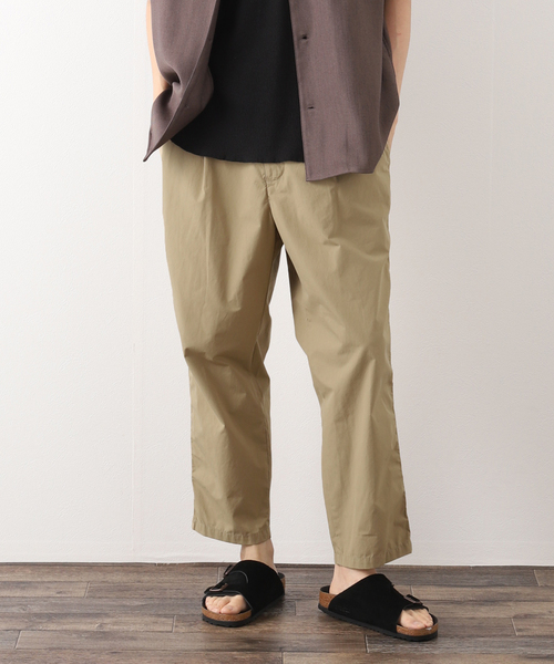 417 EDIFICE（フォーワンセブンエディフィス）の「【CAVE】ダンプ クロップド パンツ（その他パンツ・メンズ・ホワイト/ベージュ/ネイビー/グリーン/ブルー系その他・SMALL/MEDIUM/LARGE/X-LARGE）」の17枚目の写真