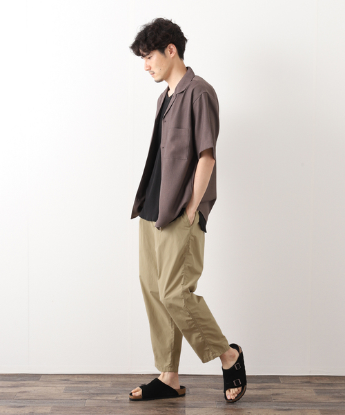 417 EDIFICE（フォーワンセブンエディフィス）の「【CAVE】ダンプ クロップド パンツ（その他パンツ・メンズ・ホワイト/ベージュ/ネイビー/グリーン/ブルー系その他・SMALL/MEDIUM/LARGE/X-LARGE）」の18枚目の写真