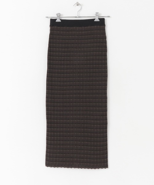 URBAN RESEARCH(アーバンリサーチ)の「ジオメトリックニットスカート(スカート・レディース・ブラック系その他/ブルー系その他・FREE)」の22枚目の写真