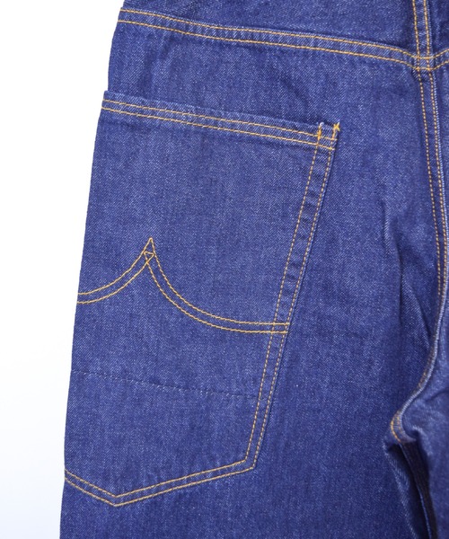 WHEIR Bobson（ウェアボブソン）の「WHEIR BOBSON ハイライズタックワイドジーンズ（デニムパンツ・レディース・ライトインディゴブルー/ワンウォッシュ・24/25/26）」の12枚目の写真