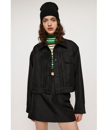 SLY | STA-PRE CROP JK-E スタプレ クロップ ジャケット(デニムジャケット)