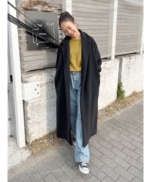 Ungrid（アングリッド）の「ラムウールクルーネックニット（ニット/セーター・レディース・グリーン系その他/ブラウン/パープル/ライトグレー・FREE）」の21枚目の写真