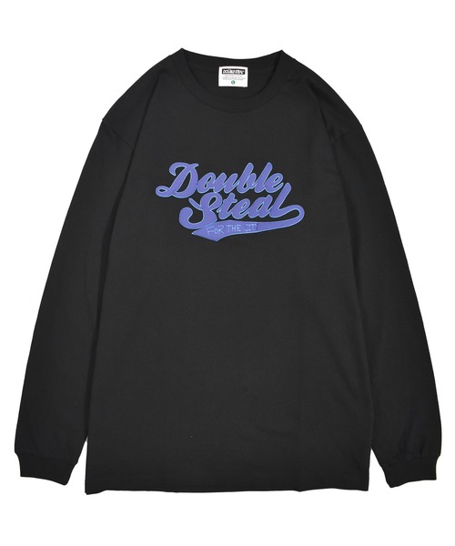 Sparkle LOGO L/S TEE 長袖Tシャツ（Tシャツ/カットソー）｜DOUBLE 