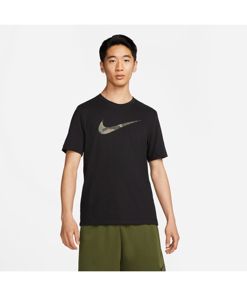 NIKE（ナイキ）の「ナイキ NIKE ナイキ DF カモ グラフィック S/S Tシャツ（Tシャツ/カットソー・メンズ・ブラック/ダークグレー/サンドグレー・S/3L/L/M/LL）」の2枚目の写真