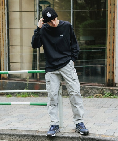 RIPNDIP（リップンディップ）の「RIPNDIP/リップンディップ The Great Wave Of Nerm Long sleeve ロンT（Tシャツ/カットソー・メンズ・ブラック・L/M/XL）」の5枚目の写真