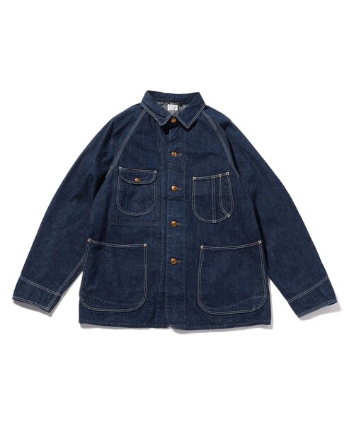 orSlow(オアスロウ)の「ORSLOW/オアスロー 50s COVERALL(ブルゾン・メンズ・ネイビー・2/1/3)」の1枚目の写真