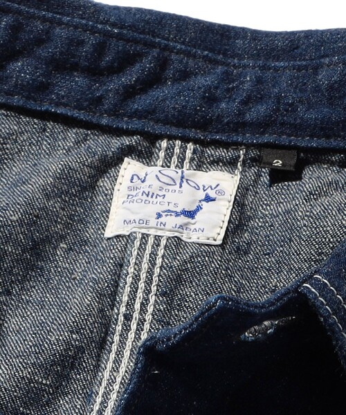 orSlow(オアスロウ)の「ORSLOW/オアスロー 50s COVERALL(ブルゾン・メンズ・ネイビー・2/1/3)」の4枚目の写真