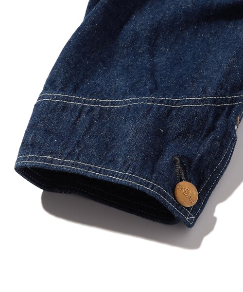 orSlow(オアスロウ)の「ORSLOW/オアスロー 50s COVERALL(ブルゾン・メンズ・ネイビー・2/1/3)」の6枚目の写真