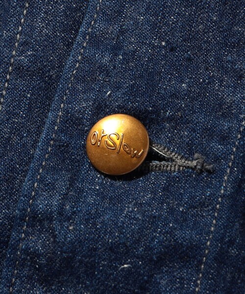 orSlow(オアスロウ)の「ORSLOW/オアスロー 50s COVERALL(ブルゾン・メンズ・ネイビー・2/1/3)」の8枚目の写真