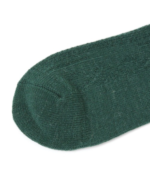 LAKOLE（ラコレ）の「ケーブル柄クルーソックス / 150894（ソックス/靴下・レディース・ブラック/ベージュ/オフホワイト/ライトオリーブ/マスタード・FREE）」の8枚目の写真