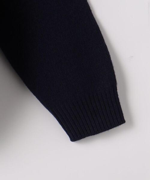 green label relaxing（グリーンレーベルリラクシング）の「ハミルトンラムズウール  V カーディガン II（カーディガン/ボレロ・メンズ・グレー/マスタード/ケリー/ネイビー・S/M/L/XL）」の7枚目の写真