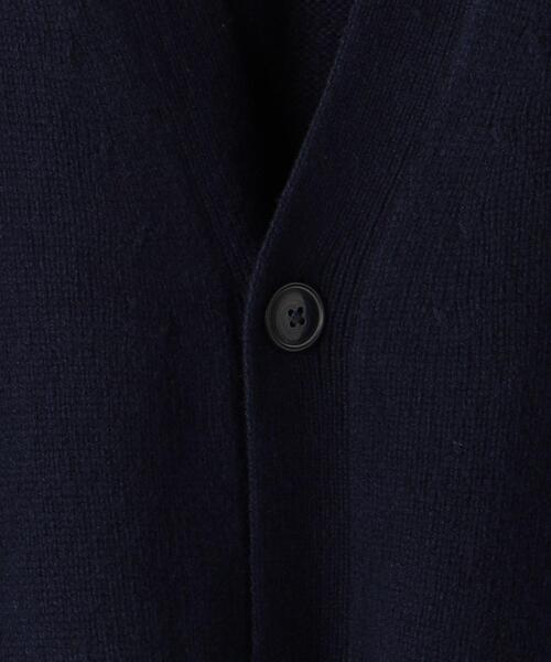 green label relaxing（グリーンレーベルリラクシング）の「ハミルトンラムズウール  V カーディガン II（カーディガン/ボレロ・メンズ・グレー/マスタード/ケリー/ネイビー・S/M/L/XL）」の10枚目の写真