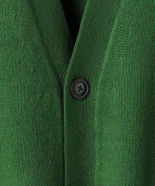 green label relaxing（グリーンレーベルリラクシング）の「ハミルトンラムズウール  V カーディガン II（カーディガン/ボレロ・メンズ・グレー/マスタード/ケリー/ネイビー・S/M/L/XL）」の13枚目の写真