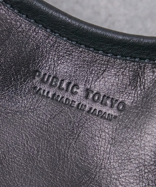 PUBLIC TOKYO黒 レザーバッグ ダブルファスナー PUBLIC TOKYO LEATHER BAG COLLECTION｜PUBLIC TOKYO ONLINE STORE