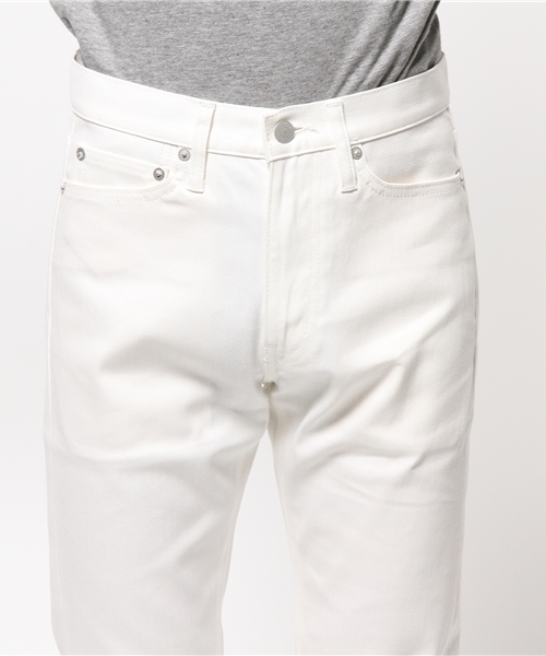 417 EDIFICE(フォーワンセブンエディフィス)の「◇417*BIG JOHN / ビッグジョン KEEP ホワイトデニムテーパード5Pパンツ(デニムパンツ・メンズ・ホワイト・29/31/30/32)」の11枚目の写真