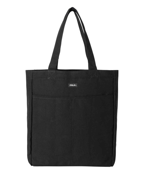 MILKFED.(ミルクフェド)の「STENCIL PC TOTE(トートバッグ・レディース・ベージュ/ホワイト/ブラック・ONE SIZE)」の6枚目の写真