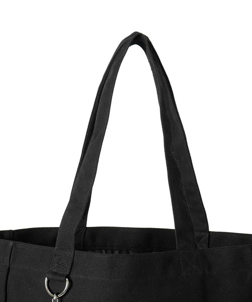 MILKFED.(ミルクフェド)の「STENCIL PC TOTE(トートバッグ・レディース・ベージュ/ホワイト/ブラック・ONE SIZE)」の7枚目の写真