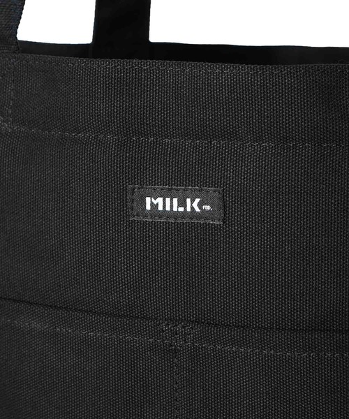 MILKFED.(ミルクフェド)の「STENCIL PC TOTE(トートバッグ・レディース・ベージュ/ホワイト/ブラック・ONE SIZE)」の10枚目の写真