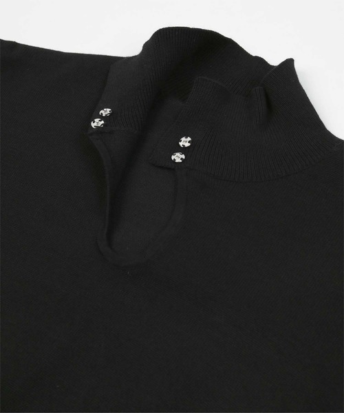 miette（ミエット）の「涙開きハイネックニット（ニット/セーター・レディース・ブラック/オレンジ/ライトグリーン/レッド/アイボリー・FREE）」の20枚目の写真