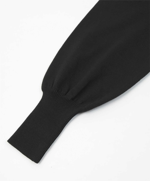 miette（ミエット）の「涙開きハイネックニット（ニット/セーター・レディース・ブラック/オレンジ/ライトグリーン/レッド/アイボリー・FREE）」の16枚目の写真