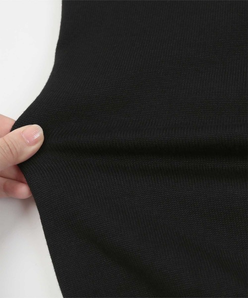 miette（ミエット）の「涙開きハイネックニット（ニット/セーター・レディース・ブラック/オレンジ/ライトグリーン/レッド/アイボリー・FREE）」の11枚目の写真