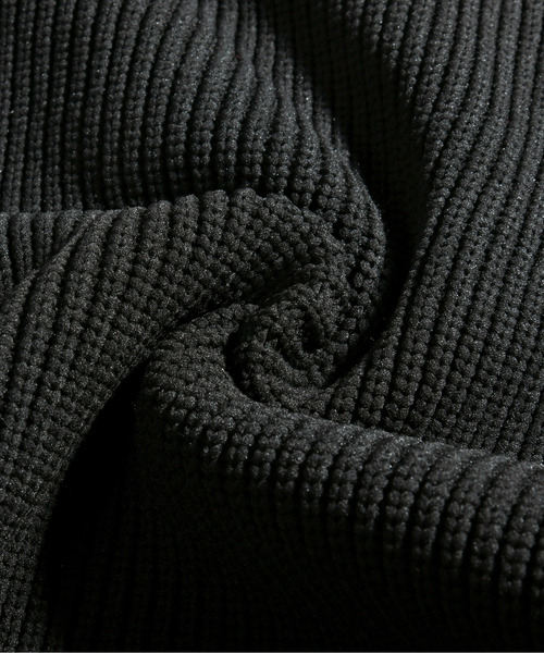 neos(ネオス)の「【neos -addictive design-】ルーズシルエット ワイド モックネック 畦編み プルオーバー ニット セーター(ニット/セーター・メンズ・ブラック/ベージュ/オフホワイト/ピンク/グレー・MEDIUM/LARGE)」の21枚目の写真