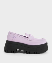 CHARLES & KEITH | 【販売不可】ITZY Rainier レーニアチャンキープラットフォームペニーローファー(ローファー)